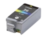 Canon CLI-36 Twin Pack - 2-pack - colour (cyan, magenta, yellow) - original - ink tank