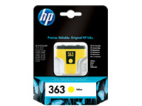 HP 363 - yellow - original - ink cartridge