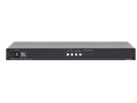 THE VM-24H IS A DISTRIBUTION AMPLIFIER FOR HDMI SIGNALS. THE UNIT RECLOCKS AND E