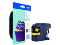 Brother LC123Y - High Yield - yellow - original - ink cartridge