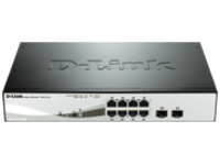 D-Link Web Smart DGS-1210-08P - switch - 8 ports - Managed - desktop, rack-mountable