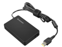 Lenovo ThinkPad 65W Slim AC Adapter (Slim Tip) - power adapter - 65 Watt