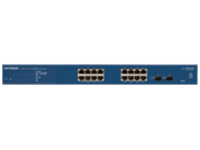 NETGEAR ProSAFE GS716T 16-Port Gigabit Smart Managed Switch - switch - 16 ports - Managed - desktop, rack-mountable