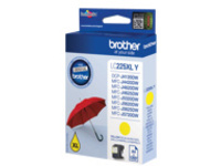 Brother LC225XLY - yellow - original - ink cartridge