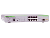 Allied Telesis CentreCOM AT-GS908M - switch - 8 ports - Managed - desktop, rack-mountable