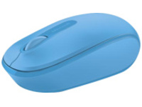 Microsoft Wireless Mobile Mouse 1850 - mouse - 2.4 GHz - cyan blue