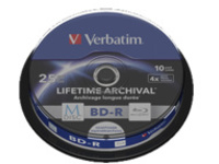 Verbatim M-DISC BD-R 25GB 4x10pk Spindle