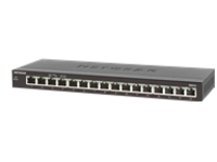 NETGEAR SOHO Gigabit Ethernet Switch GS316 - switch - 16 ports - unmanaged - desktop, wall-mountable