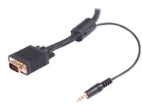 vga+jack 3.5 connexion cable 10m
