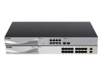 D-Link DXS-1100-16SC - switch - 16 ports - smart - rack-mountable