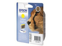 Epson T0714 - yellow - original - ink cartridge