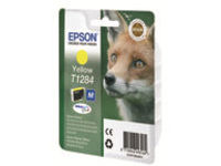 Epson T1284 - M size - yellow - original - ink cartridge