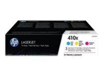 HP 410X - 3-pack - High Yield - yellow, cyan, magenta - original - LaserJet - toner cartridge (CF252XM)