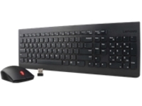 Lenovo Essential Wireless Combo - keyboard and mouse set - English - Belgium
