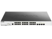 D-Link DGS 3000-28XMP - switch - 24 ports - Managed - rack-mountable