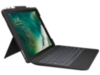 Logitech Slim Combo - keyboard and folio case - French AZERTY