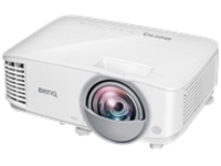 BenQ MX825ST - DLP projector - portable - 3D - LAN