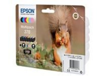 Epson Multipack 378 - 6-pack - black, yellow, cyan, magenta, light magenta, light cyan - original - ink cartridge