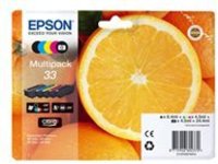Epson 33 Multipack - 5-pack - black, yellow, cyan, magenta, photo black - original - ink cartridge