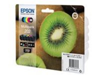 Epson Multipack 202 - 5-pack - black, yellow, cyan, magenta, photo black - original - ink cartridge