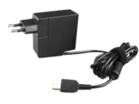 Lenovo 65W Travel AC Adapter with USB Port - power adapter -