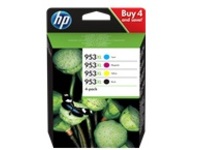 HP 953XL - 4-pack - High Yield - black, yellow, cyan, magent