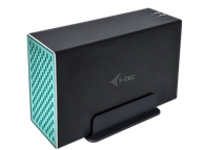 i-Tec MySafe - storage enclosure - SATA 6Gb/s - USB-C, Thunderbolt 3
