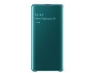 Samsung Clear View Cover EF-ZG973 - flip cover for mobile phone