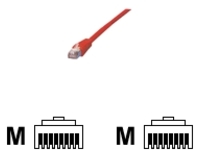 MCL Samar network cable - 50 cm - red