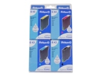 Pelikan - 4-pack - black, yellow, cyan, magenta - ink cartridge ( equivalent to: Epson T0441, Epson T0442, Epson T044...