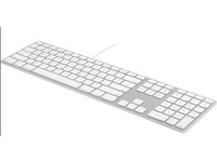 Matias Wired Aluminum Keyboard W Numeric Keypad For Mac