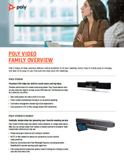 Polycom Group Video Cameras Portfolio Image