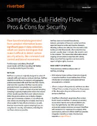 Sampled vs Full Fidelity Flow; Pros & Cons for Security Thumbnail