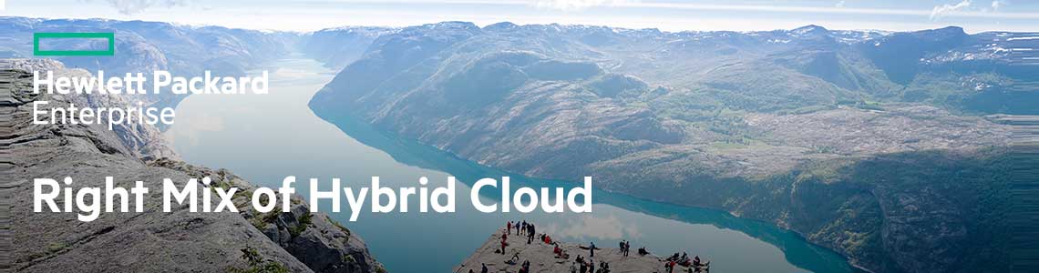 HPE- Right Mix of Hybrid Cloud