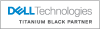 Dell Technologies Titanium Black Partner Logo