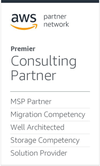 AWS Premier Consulting Partner, Storage Partner, MSP Partner, Public Sector Partner, Solution Provider