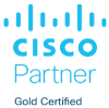 Cisco partner gold certified Logo