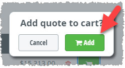 Add Quote Button