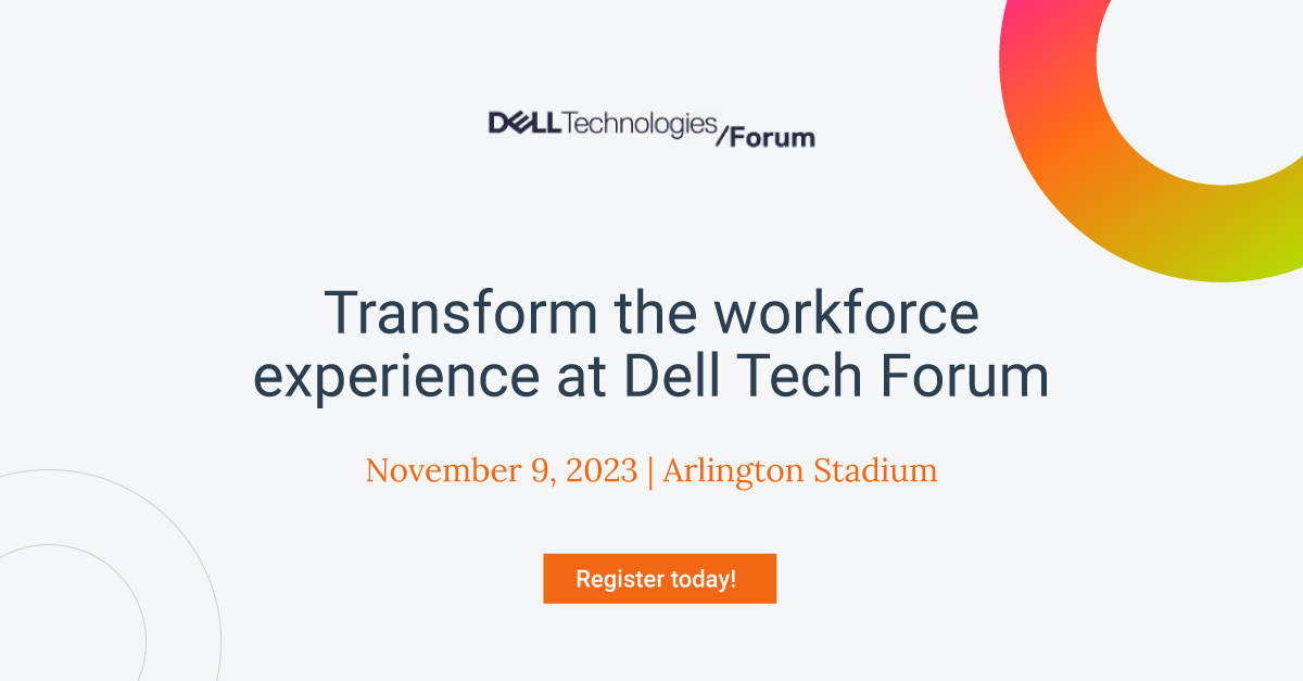 Dell Tech Forum Events