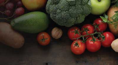 Fruits and vegetables