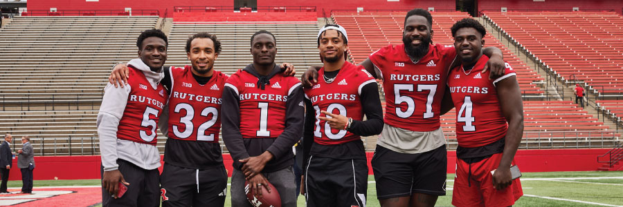 Kessawn Abraham, Rani Abdulaziz, Aron Cruickshank, Keenan Reid, Ireland Brown and Desmond Igbinosun hosted over 200 SHI employees and business partners during SHI’s Exec-to-Exec Partner Conference at SHI Stadium in May, 2022.