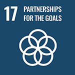 U.N. partnerships for the goals icon
