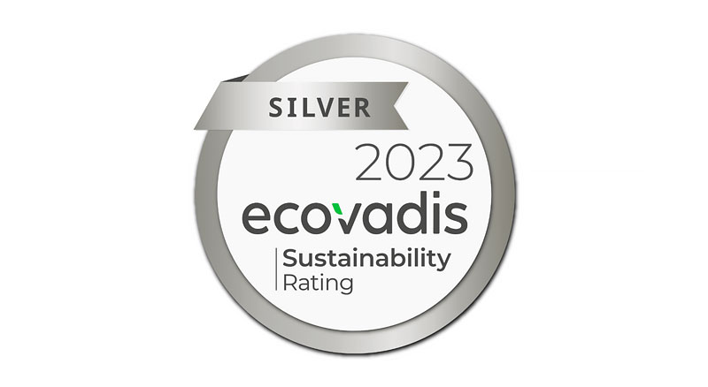 Ecovadis 2023 silver award