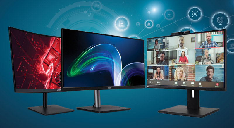 Various acer monitoors