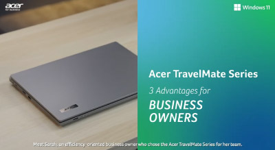 Acer TravelMate Series - 3 AI advantages for business owners thumnbnail