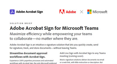 Adobe esignatures brief thumbnail
