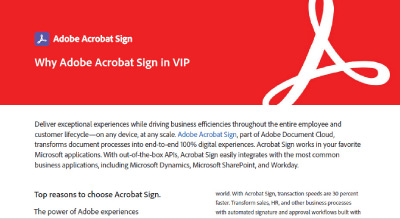 Why Acrobat Sign in VIP thumbnail