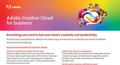Adobe Creative Cloud for business thumbnail
