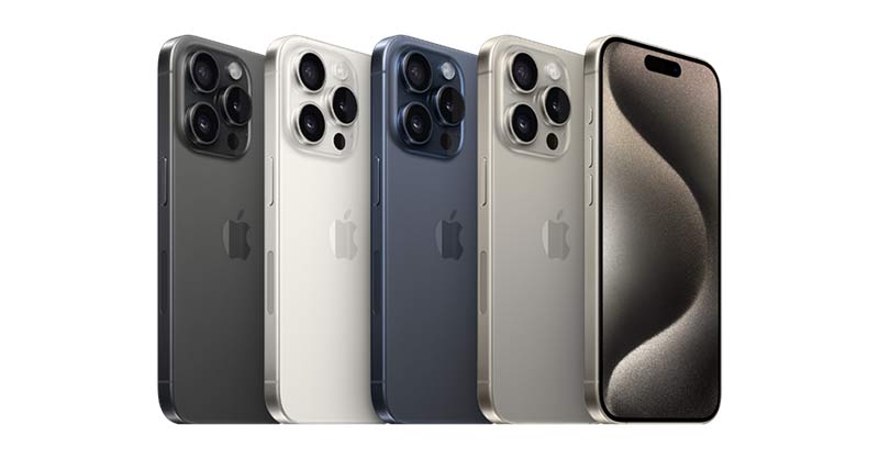 iPhone 15 Pro lineup