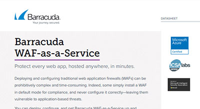 Barracuda WAF-as-a-Service thumbnail